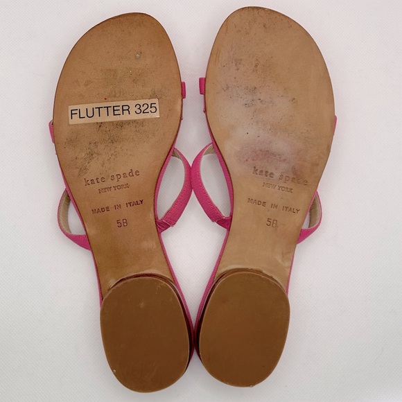 Kate Spade New York Rhinestone Embellished Slide Sandals, Pink 5 - Picture 8 of 8